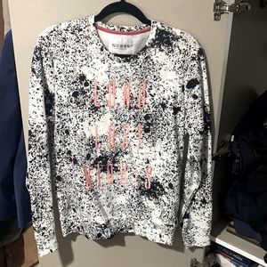 Guess men’s Roy embroidered sweatshirt
